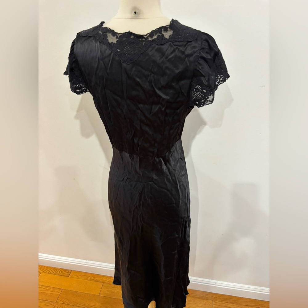 Rixo x RTR Lace Trim Midi Dress, Size: L - Picture 14 of 16